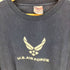 90-00S USA製 murina ボディ U.S.AIR FORCE 両面プリント S/S TEE アニマル メンズ import:XL