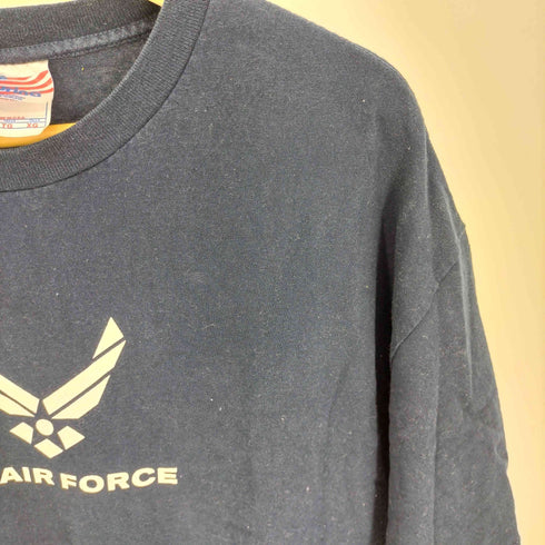 90-00S USA製 murina ボディ U.S.AIR FORCE 両面プリント S/S TEE アニマル メンズ import:XL