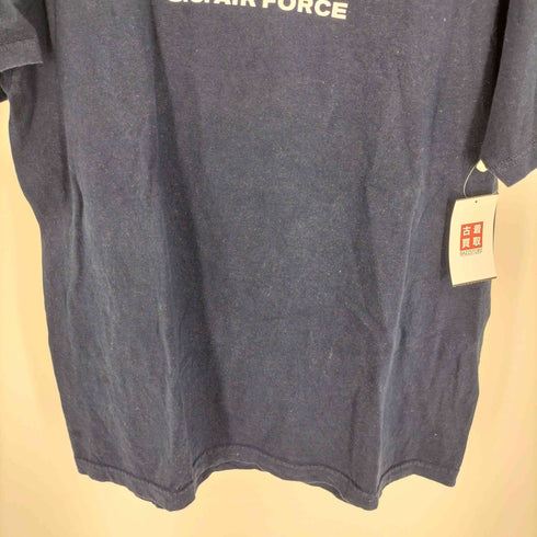 90-00S USA製 murina ボディ U.S.AIR FORCE 両面プリント S/S TEE アニマル メンズ import:XL