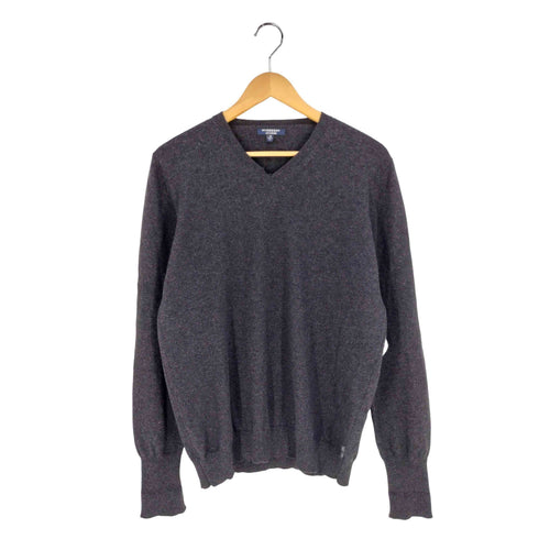 バーバリーロンドン BURBERRY LONDON カシミヤVネックセーター メンズ import:M