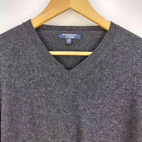 バーバリーロンドン BURBERRY LONDON カシミヤVネックセーター メンズ import:M