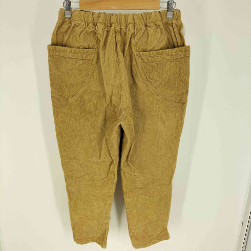 UZUIRO リネン混 コーデュロイ テーパード パンツ メンズ