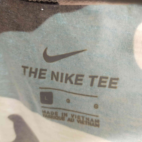 ナイキ NIKE ブルーカモTシャツ 迷彩 メンズ JPN:L