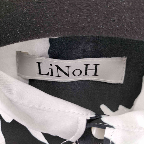 リノー LiNoH PANSYプリントシャツ メンズ 1