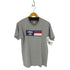 GENUINE SONOMA JEAN COMPANY ボックスプリント Tシャツ 霜降りグレー メンズ JPN:M