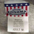 GENUINE SONOMA JEAN COMPANY ボックスプリント Tシャツ 霜降りグレー メンズ JPN:M