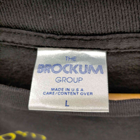 ブロッカム BROCKUM 両面プリント バンドTシャツ メンズ import:L