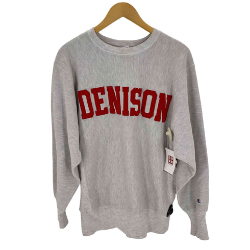 チャンピオン Champion 90S メキシコ製 刺繍タグ DENISON REVERSE WEAVE メンズ JPN:L