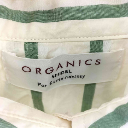 スナイデル snidel ORGANICSシャツミニワンピ レディース ONE SIZE