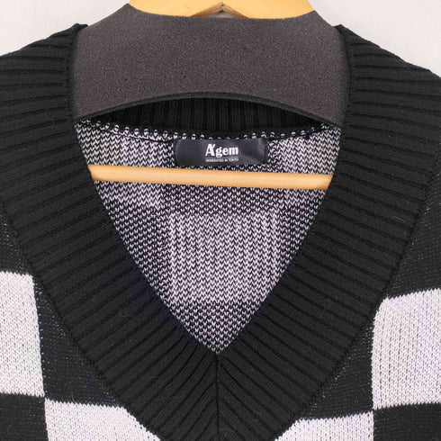 エージェム Agem CHECKERFLAG VEST レディース FREE