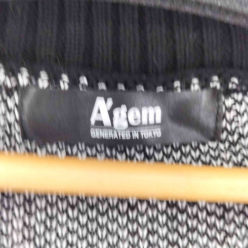 エージェム Agem CHECKERFLAG VEST レディース FREE