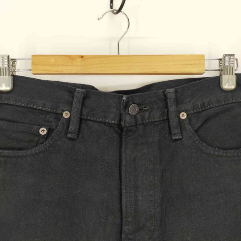 ポロラルフローレン POLO RALPH LAUREN メキシコ製 ブラックデニムパンツ ジッパーフライ メンズ W32 L32