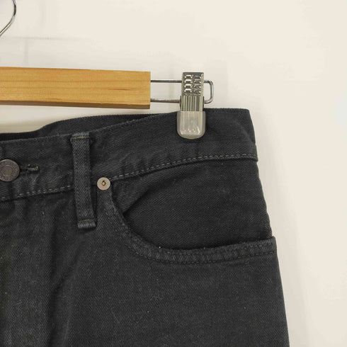 ポロラルフローレン POLO RALPH LAUREN メキシコ製 ブラックデニムパンツ ジッパーフライ メンズ W32 L32