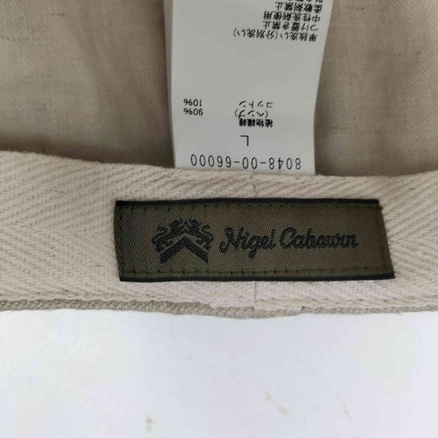 ナイジェルケーボン NIGEL CABOURN CC22 HEMP TWILL CASQUETTE メンズ L