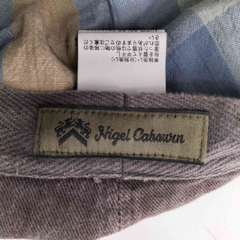 ナイジェルケーボン NIGEL CABOURN コットンドリルキャスケット メンズ L