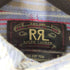 ダブルアールエルラルフローレン RRL RALPH LAUREN 90S 三ツ星タグ ヘビーネルシャツ 好配色 メンズ JPN:S