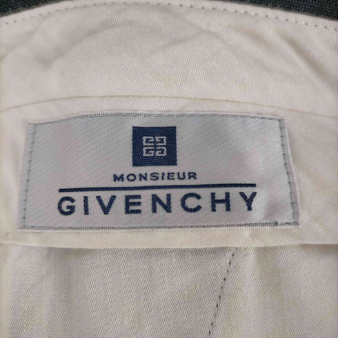 ジバンシィ GIVENCHY OLD ウール 2タックスラックス メンズ 78
