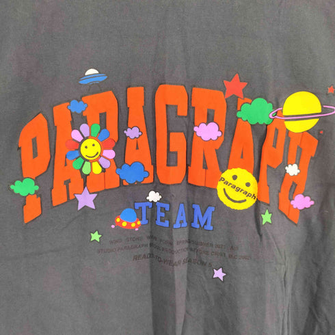 パラグラフ PARAGRAPH SMILE HAPPY T Shirt メンズ