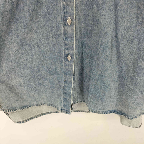 ジーナシス JEANASIS フラップ デニムシャツ レディース FREE