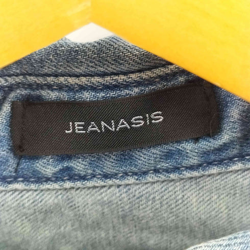ジーナシス JEANASIS フラップ デニムシャツ レディース FREE