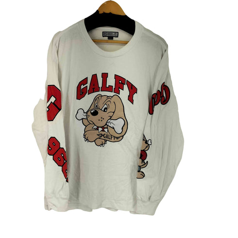 ガルフィー GALFY プリントクルーネックTシャツ メンズ L