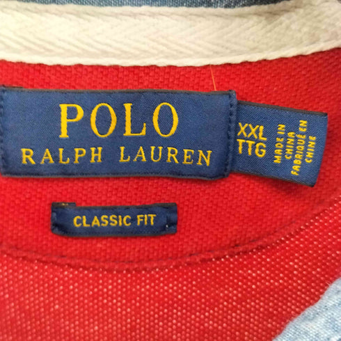 ポロラルフローレン POLO RALPH LAUREN CLASSIC FIT ラガーシャツ メンズ XXL