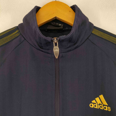 アディダス adidas ロゴ刺繍 サイドライントラックジャケット メンズ JPN:M