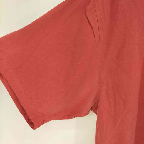 トミーバハマ Tommy Bahama 90S ステッチ加工 S/S 開襟シルクシャツ メンズ JPN:XL