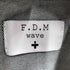 f.d.m wave ダメージ加工 デニムトラッカージャケット メンズ L