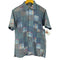 INAL S/S パッチワークシャツ ボックスシルエット メンズ JPN:2