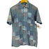 INAL S/S パッチワークシャツ ボックスシルエット メンズ JPN:2