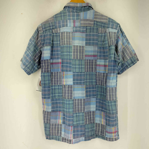 INAL S/S パッチワークシャツ ボックスシルエット メンズ JPN:2