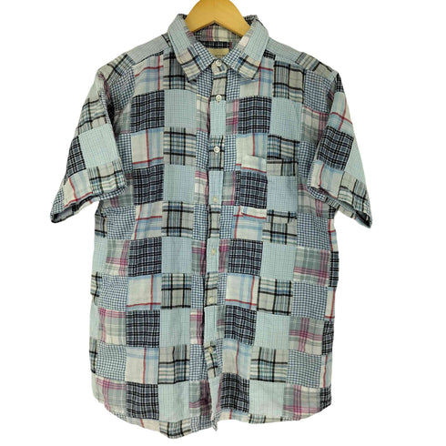 ビームス BEAMS S/S パッチワークシャツ メンズ JPN:L