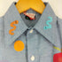 ELY 70s made in usa 刺繍加工 s/s シャンブレーシャツ メンズ 18