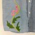 ELY 70s made in usa 刺繍加工 s/s シャンブレーシャツ メンズ 18