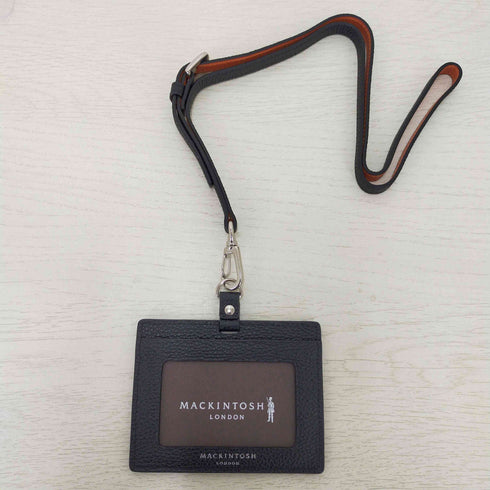 マッキントッシュ ロンドン Mackintosh LONDON シュリンク型押しレザーIDケース メンズ