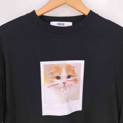 ファーファー furfur Marshmallow プリントTシャツ レディース FREE