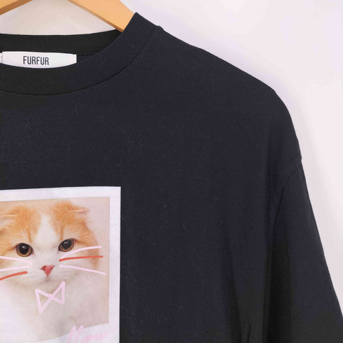 ファーファー furfur Marshmallow プリントTシャツ レディース FREE