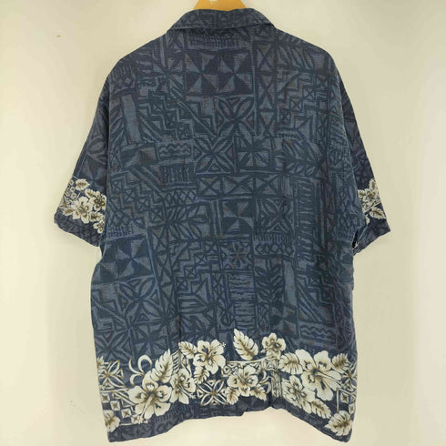 クイックシルバー Quiksilver 00S S/S アロハシャツ ボックスシルエット メンズ JPN:L