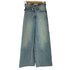 マウジー moussy CROSS WAIST WIDE STRAIGHT レディース 0