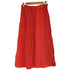 トミーヒルフィガー TOMMY HILFIGER CUPRO ROPE STP MIDI SKIRT レディース EUR:34