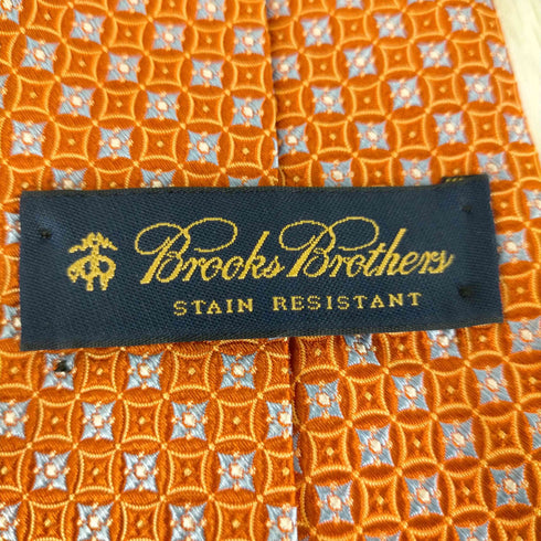 ブルックスブラザーズ BROOKS BROTHERS 90s USA製 STAIN RESISTANT 総柄ネクタイ メンズ
