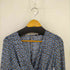 ザラ ZARA バックオープン ボタニカル柄サテンジャンプスーツ レディース import:S