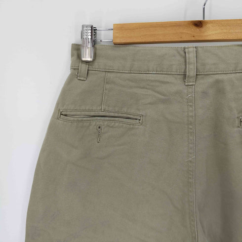 エディーバウアー Eddie Bauer 90-00s 白タグ コットンチノショーツ メンズ 30