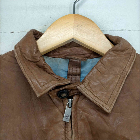 マッシモデュッティ Massimo Dutti レザージップブルゾン レディース 158-166