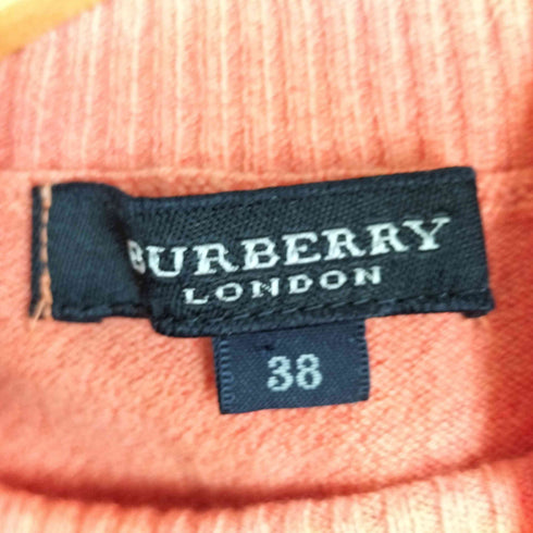 バーバリーロンドン BURBERRY LONDON タートルネック ノースリーブニット セーター レディース EUR:38