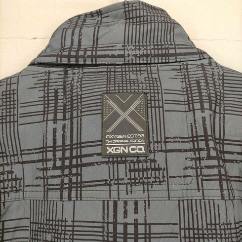 OXYGEN ランダムチェック柄 マウンテンジャケット メンズ JPN:XL