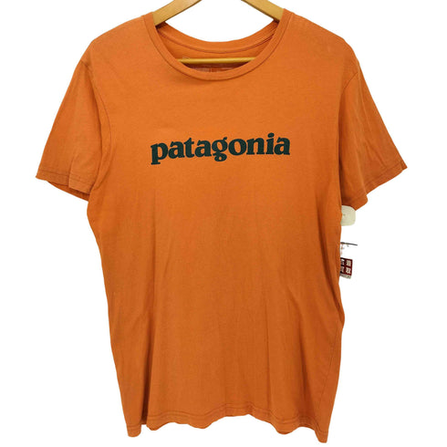パタゴニア patagonia 2019SS SLIM FIT ロゴプリントクルーネックTシャツ メンズ import:S
