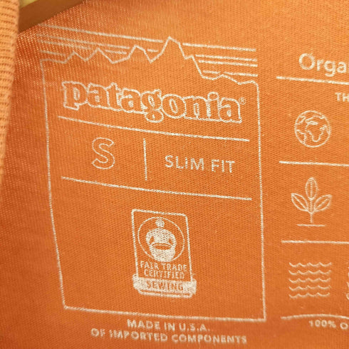 パタゴニア patagonia 2019SS SLIM FIT ロゴプリントクルーネックTシャツ メンズ import:S