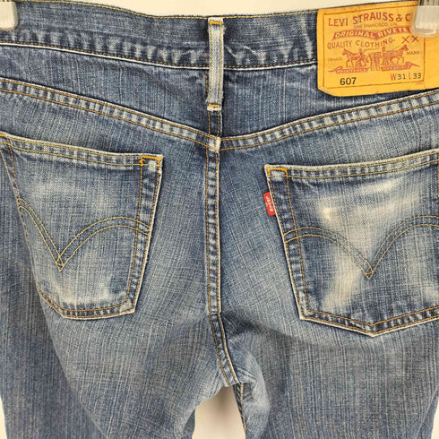 リーバイス Levis 607 Pencil Fit ペンシル フィット ジップフライ デニム パンツ メンズ W31 L33